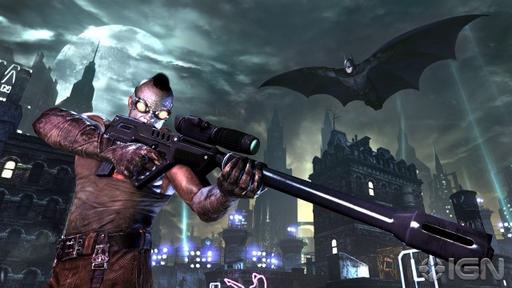 Batman: Arkham City - Arkham City без мультиплеера + новые скриншоты на 14.02.11